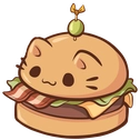 NekoBurger emote for Discord