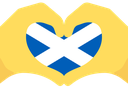 scotland_heart_hands emote for Discord