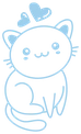 BlueCat emote for Discord