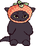 strawberrycat_black emote for Discord