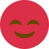 Red_smile1 emote for Discord