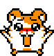 HamtaroBlushie emote for Discord