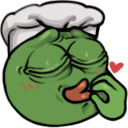 Pepe_ChefsKiss emote for Discord