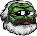 Pepe_CommunistKarlMarx emote for Discord