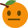 Unamused_Orange emote for Discord