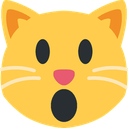 open_mouth_cat emote for Discord