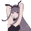 BunnySenpaiDance emote for Discord