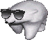 sunglassbear emote for Discord