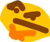 rainbow_thonk emote for Discord
