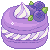 PurpleBerryMacaroon emote for Discord