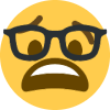 Nerdrougie emote for Discord