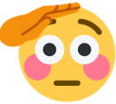 flushed_o7 emote for Discord