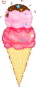 PinkIcecreamCone emote for Discord