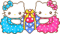 HelloKittyGift emote for Discord