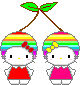 HelloKittyCherry emote for Discord