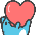 BugCatHeart emote for Discord