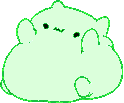 greenbonkcat emote for Discord