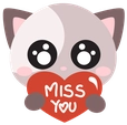 CatMissYou emote for Discord