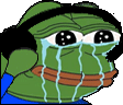 CryngPepe emote for Discord