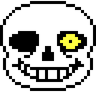 SansYellowEye emote for Discord