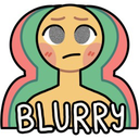 blurry emote for Discord