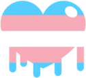 trans_dripping_heart emote for Discord