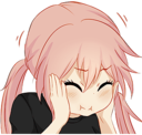 girl_shy emote for Discord