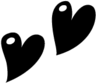 two_black_hearts emote for Discord