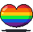 RainbowHeart emote for Discord
