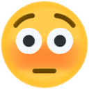 blush_flushed emote for Discord