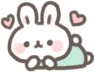 bunny_inlove emote for Discord