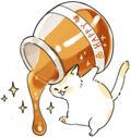 cat_honey emote for Discord