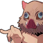 inosuke_watchingyou emote for Discord