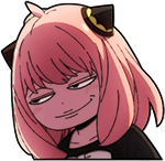 anya_sly emote for Discord