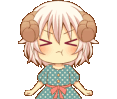SheepGirlPout emote for Discord