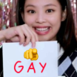 jennieurgay emote for Discord