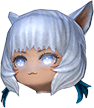 Popcat_Yshtola_FFXIV emote for Discord