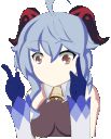 GanyuSpinFingers emote for Discord