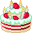CasualChristmasCake emote for Discord