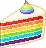 RainbowCake emote for Discord