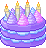 PurpleSpaceCake emote for Discord