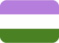 genderqueerPride emote for Discord