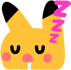 pikasleep emote for Discord