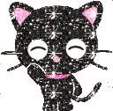 GlitterChococat emote for Discord