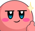 KirbyThumbsUp emote for Discord