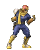 CaptainFalconSalute emote for Discord