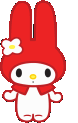 MyMelodyThink emote for Discord