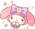 MyMelodyCuteEyes emote for Discord
