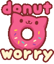 DonutWorry emote for Discord