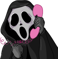 Ghostface_Phone emote for Discord